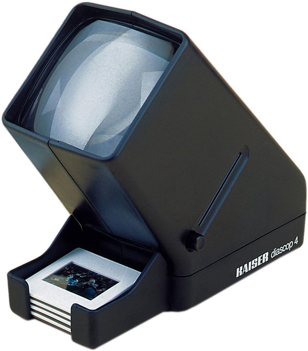 Dia Kijker - Dia Projector - Dia's Bekijken - 3x Vergrotende Lens - 5x5 cm Dias