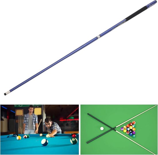 Biljartkeu 2-delig - Poolstok Esdoorn - Precisie Spel - Oversized Kopontwerp - 58 Inch - Niet gespecificeerd — afbeelding 5