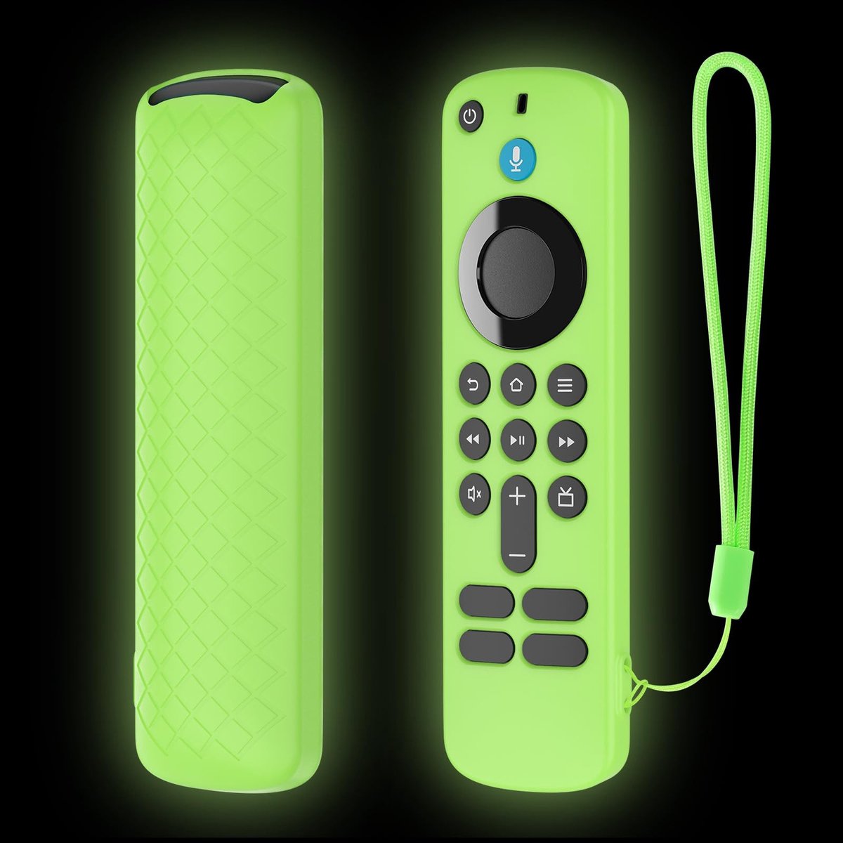 Allecto - Afstandsbediening Hoesje - Firetv Stick 4K HD - Non-Slip - Zwart - Pioneer - Silicone Hoesje - Geschikt voor TV Afstandsbediening - Zwart...