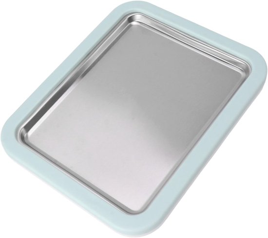 Rolled Ijsmachine - DIY Dessert Maker - Zelfgemaakte Desserts Maken - Handmatig Niet-elektrisch - 26x21x3.5cm - Zilver — afbeelding 5
