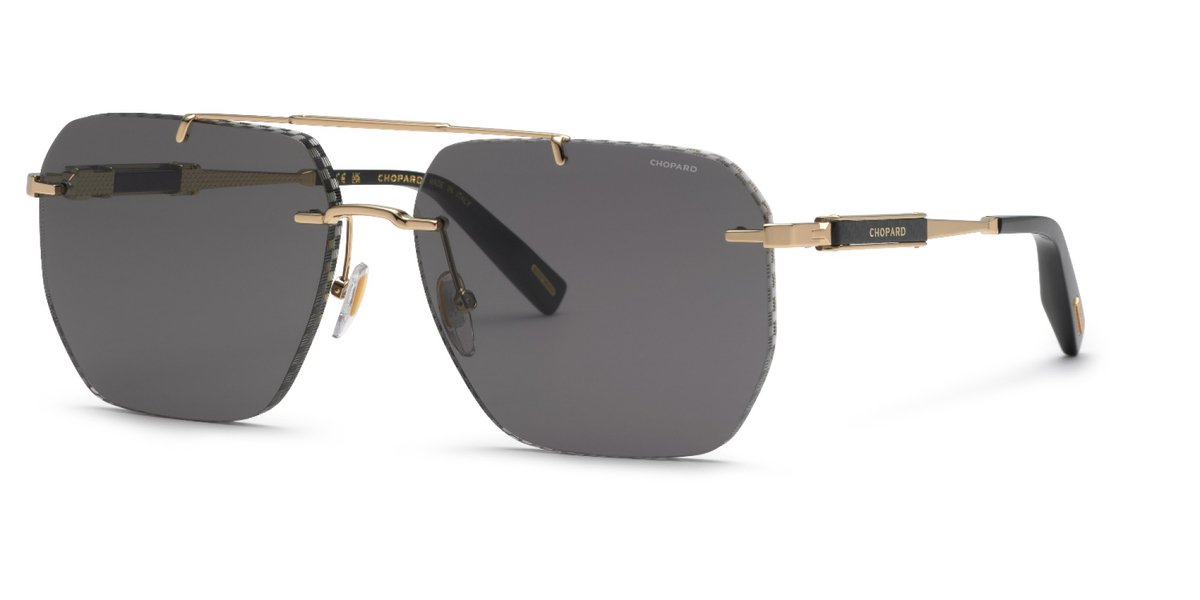 Chopard SCHL53 Oro rose' lucido 61/16/150 MAN Zonnebrillen