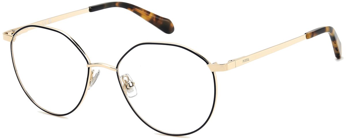 Fossil FOS 7210/G Light gold brown havana 53/17/140 WOMAN Brilmonturen
