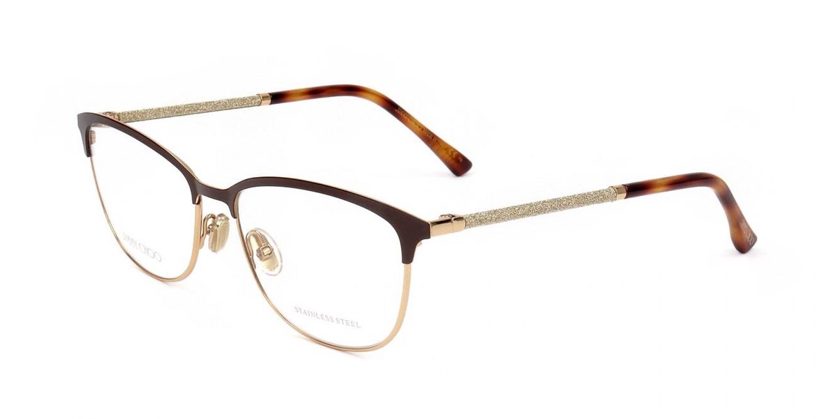 Jimmy Choo JC319 Brown gold 55/16/140 WOMAN Brilmonturen