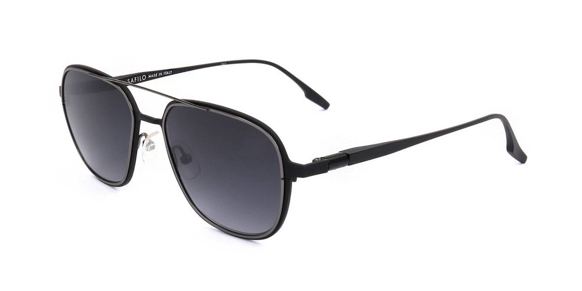 Safilo REGISTRO 05/S Matte black 55/17/145 MAN Zonnebrillen