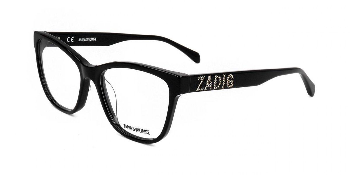 Zadig & Voltaire VZV261S Shiny black 54/16/140 WOMAN Brilmonturen