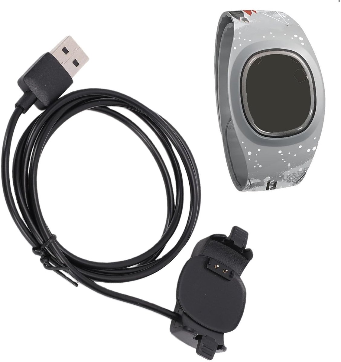 Oplader Set - USB Laadkabels - Smartwatch Opladen - Vier Stuks Set - 1.1 Meter Kabel
