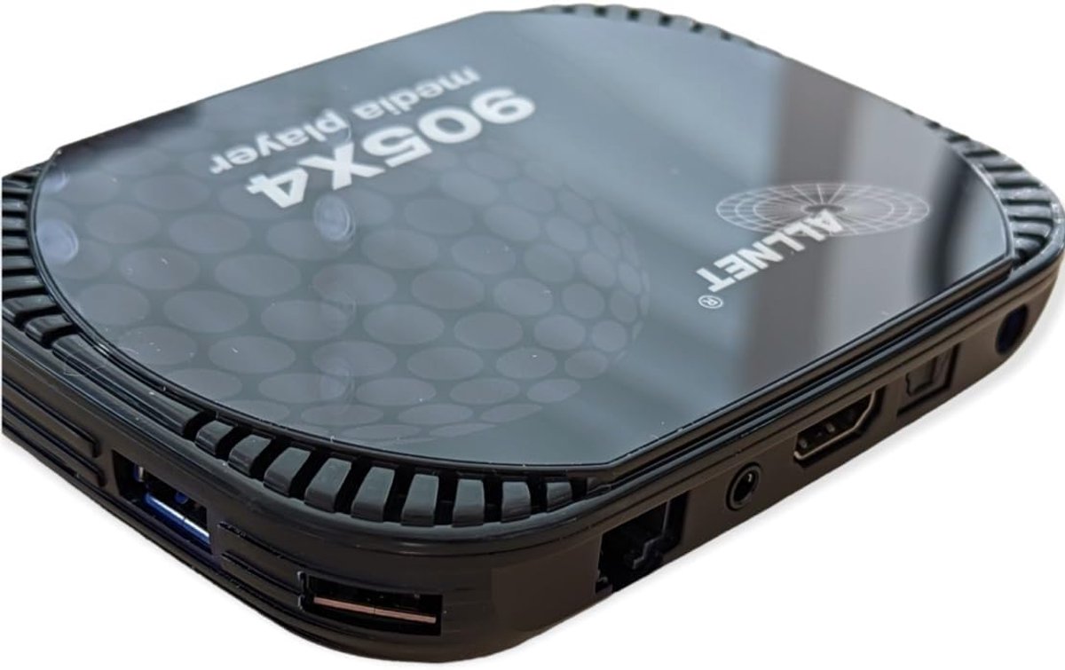 Android Mediaplayer - Smart TV Box - Digitale Signage - Wifi 6 Connectiviteit - Compact Formaat - Zwart