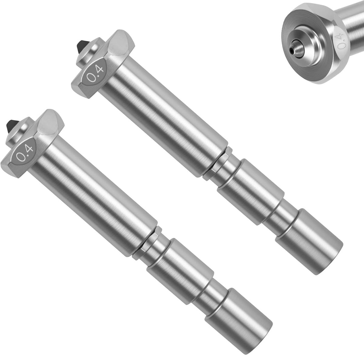 Printer Onderdelen - Hotend Nozzle - 3D Printen - Snelle Wissel - 0.4 mm