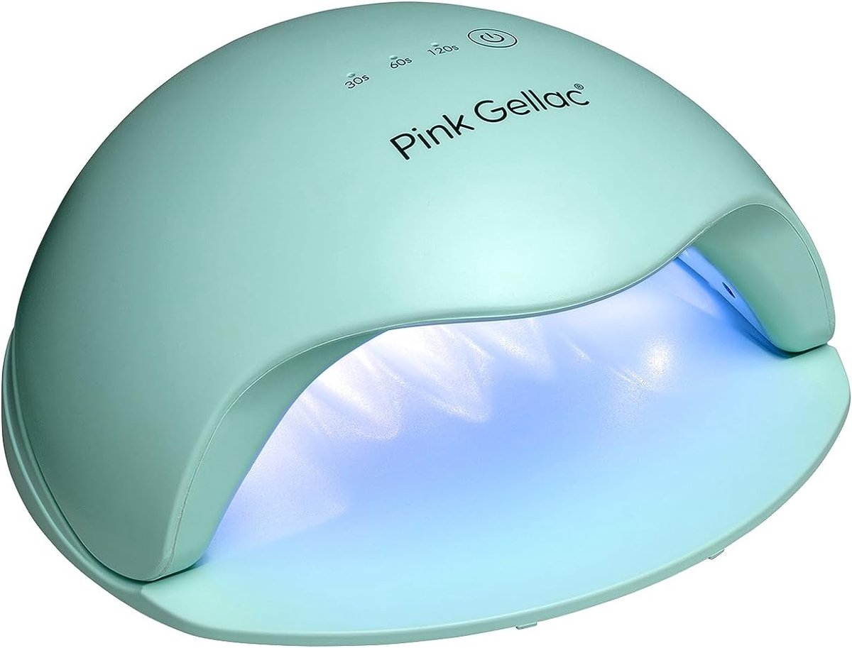 Nagellamp - UV Lamp - Gelnagels Drogen - Automatische Timer - 11 x 21 x 22 cm - Mint Groen
