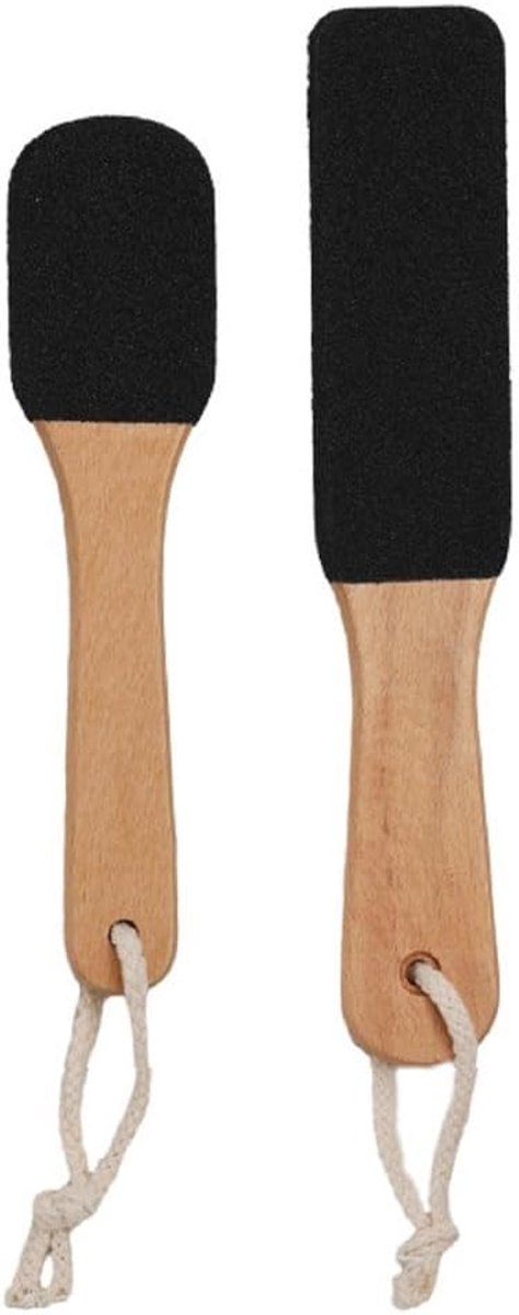 Puimsteen Set - Voet Scrub - Huid Verwijderen - Met Handvat - 19x4.5cm