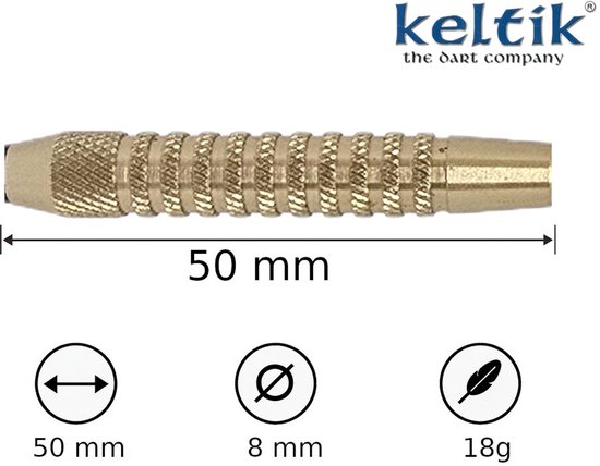 Softdart Soft Dart Pijlen Keltik Red Gigant 18 g — afbeelding 4