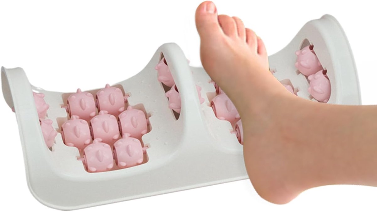 Voetmassage Roller - Spierherstel Bord - Hiel Drukverlichting - Handmatige Reflexologie - 34 x 15 x 11 cm