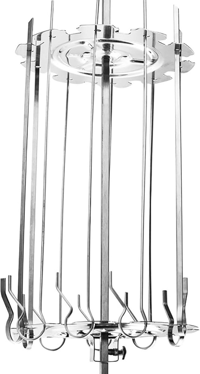 Grill Kooibrander - Spiesjes Naald - Kebab Grillen - Roestvrij Staal - 12 Stuks