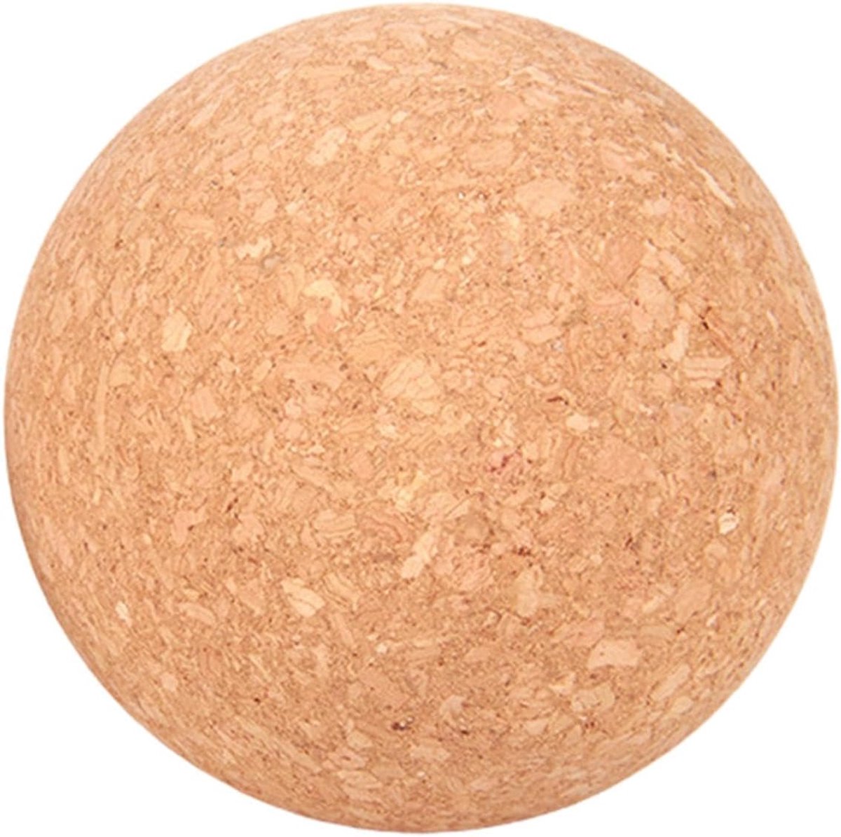 Massagebal Kurk - Yoga Bal - Spierontspanning Herstel - Natuurlijk Materiaal - 10 8 6 cm