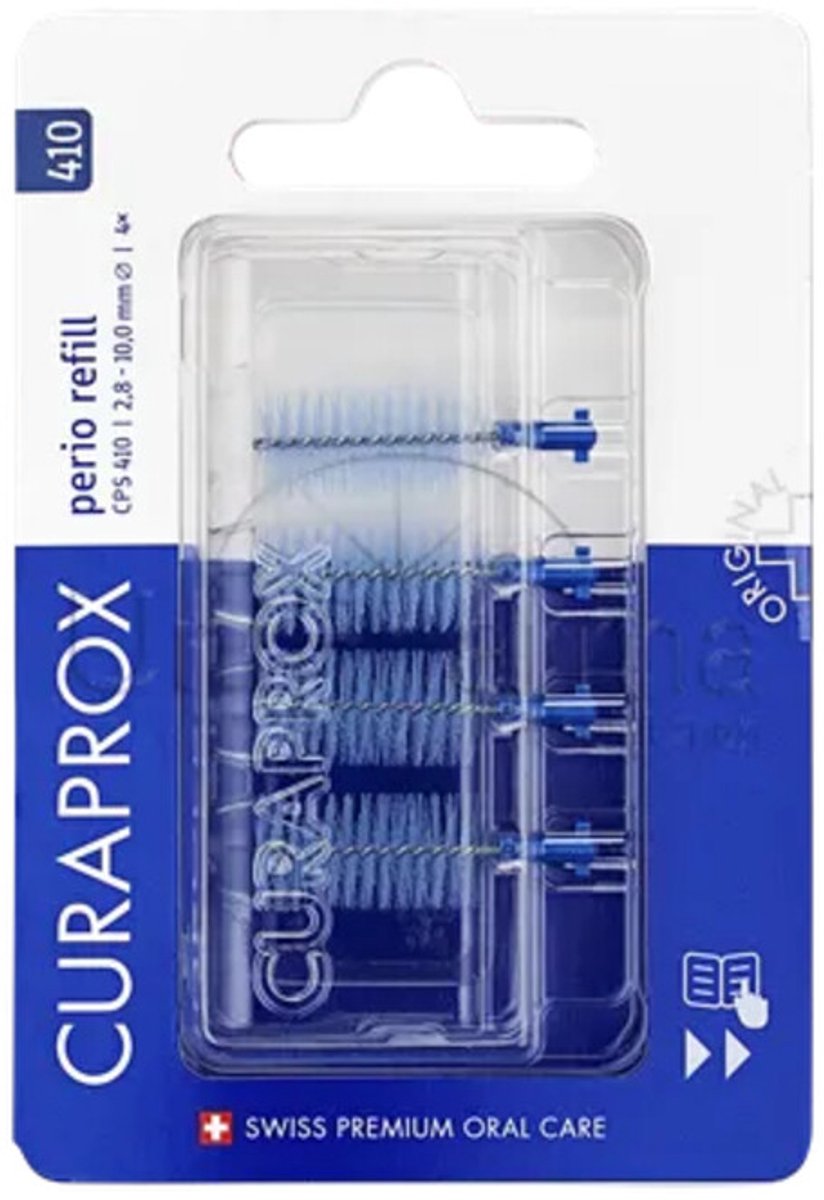Curaprox Rager Perio Navul 410 - 4 stuks