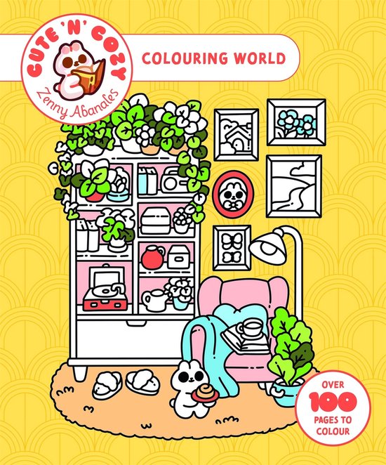 Cute 'n' Cozy Colouring World - cover