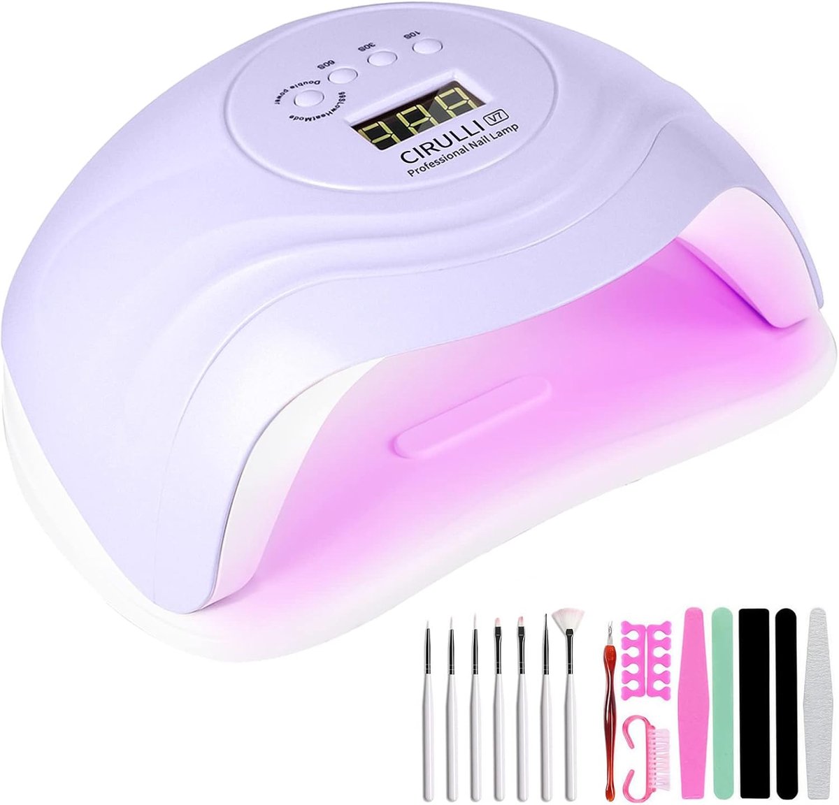 LED Nageldroger - UV Lamp Droger - Nagels Uitharden - Automatische Sensor - 4 Timers