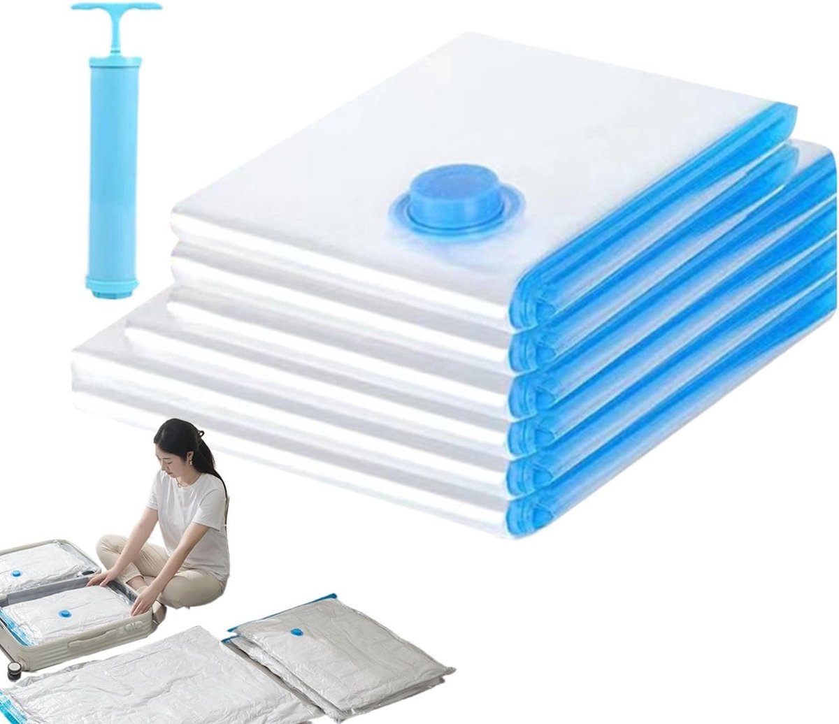 Vacuüm Opbergzakken - Kleding Organizer - Ruimte Besparen - Met Handpomp - Diverse Maten