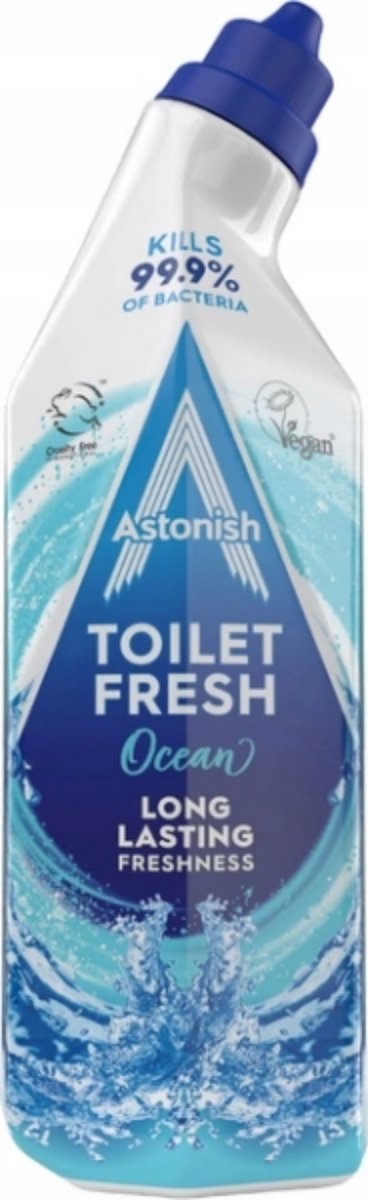 Astonish Toilet Cleaner Ocean - Antibacterieel WC-reiniger - 750 ml