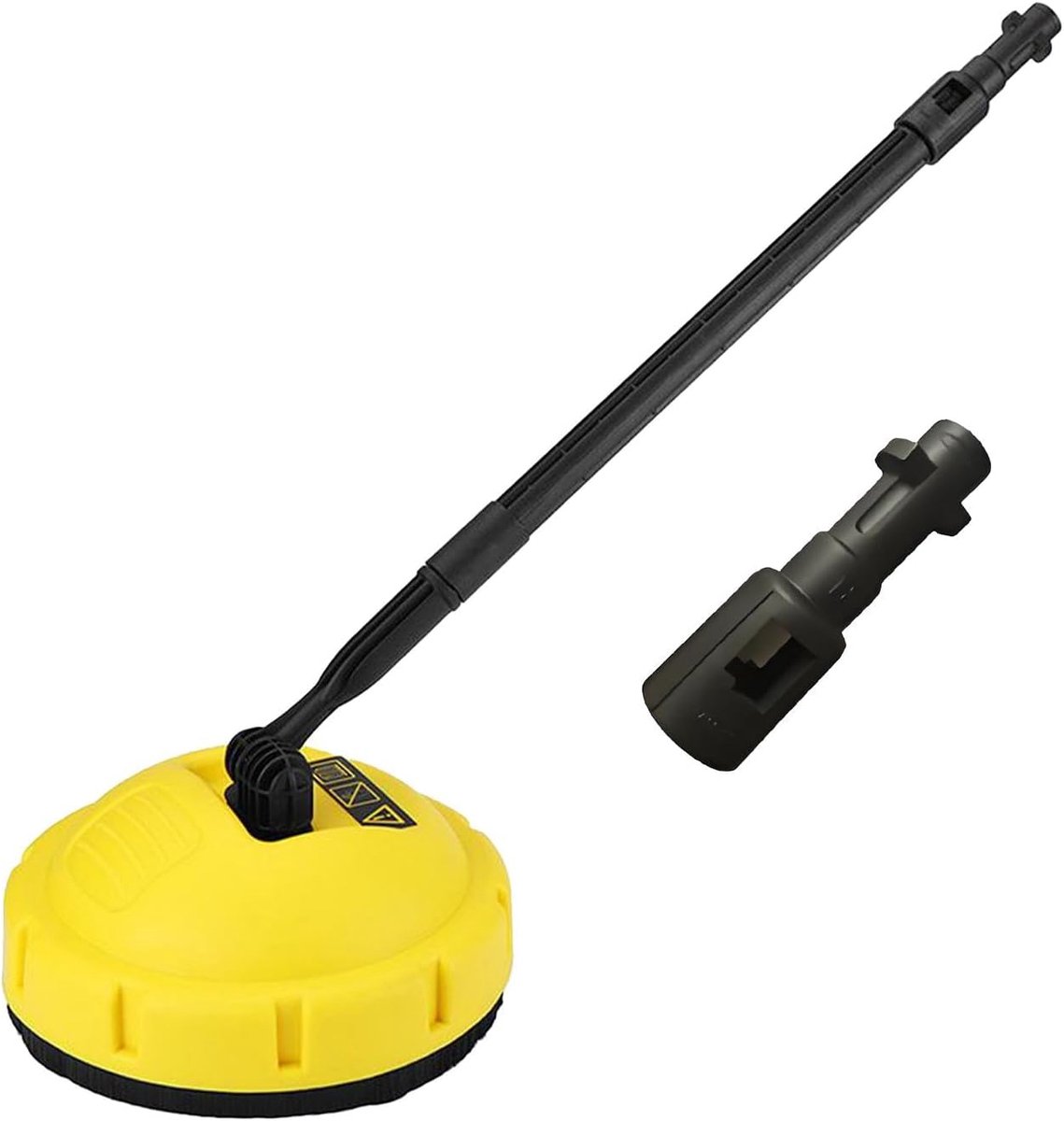 Drukreiniger - Oppervlaktereiniger - Terrassen reinigen - Roterende waterstraal - 42 cm - Meerkleurig
