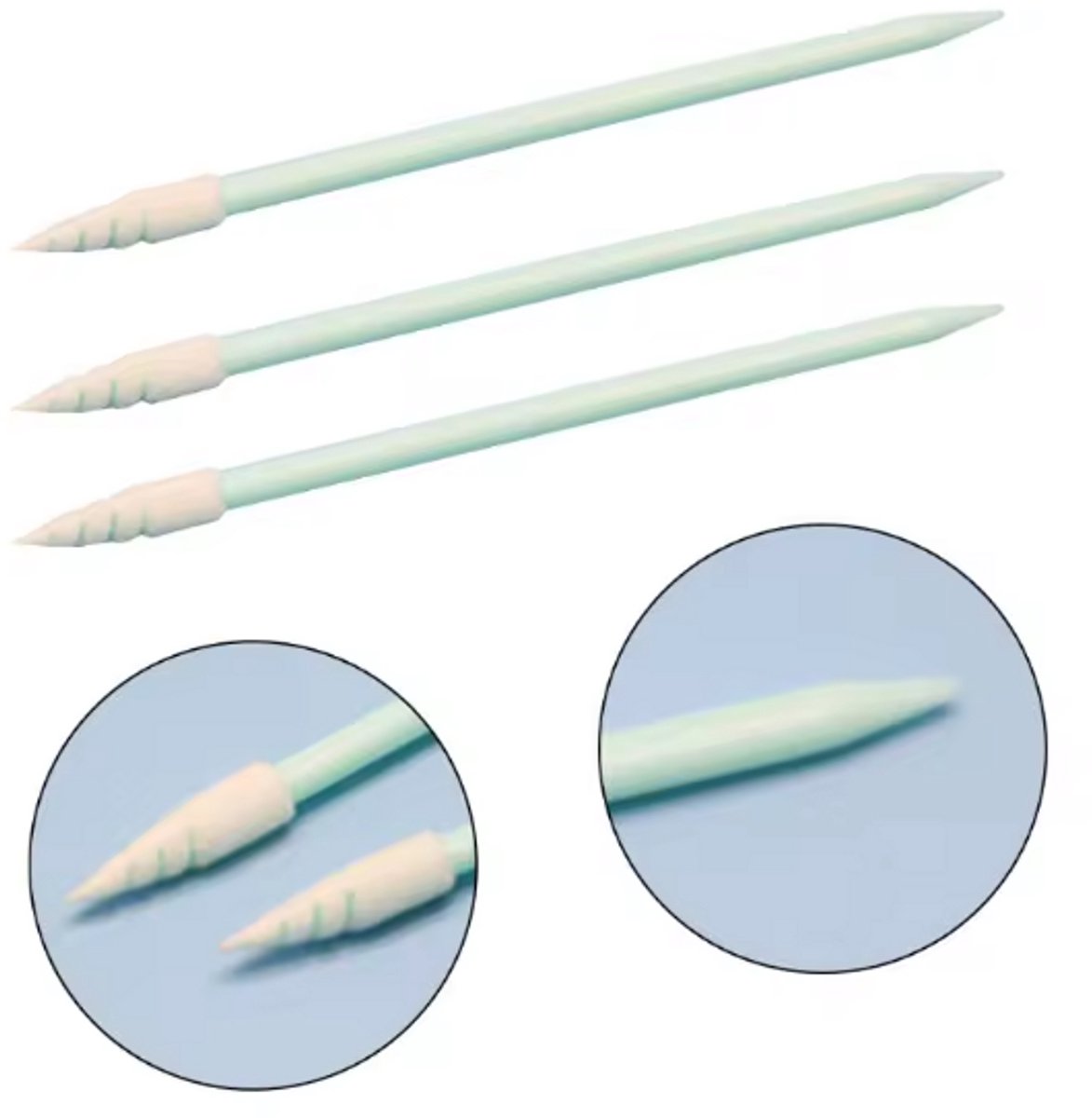 TLVX 10 stuks Precisie Schoonmaak Wattenstaafjes Sticks Geschikt voor schoonmaken van Rolex Horloge – Apple Iphone – Ipad – Watch – Samsung Telefoon – Canon Camera – Toetsenbord – Printplaat – TV – Ventilatie – Speaker – Secuur Reinigen Sierraden