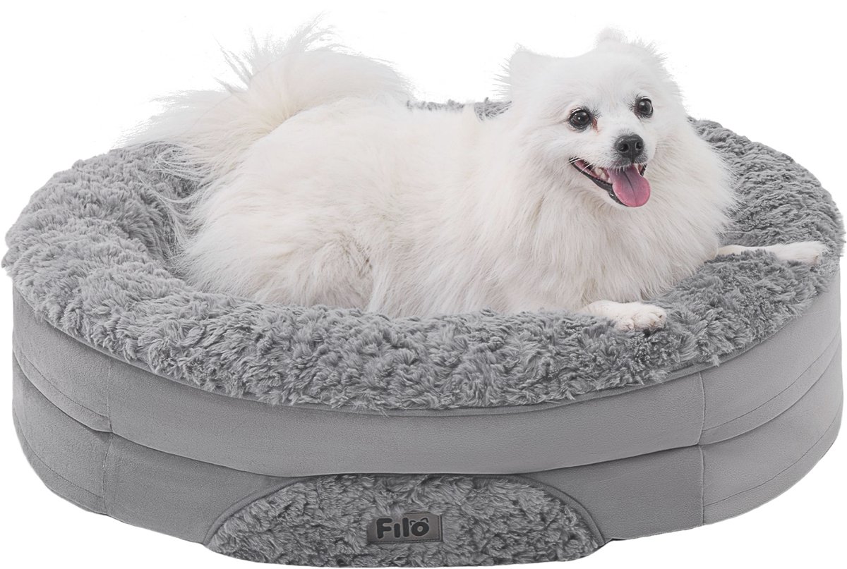 Filo Orthopedische Hondenmand 70x60cm Wasbaar met Afritsbare Hoes Klein - Hondenkussen M - Hondenbed - Hondensofa - Hondenbank - Dog Bed
