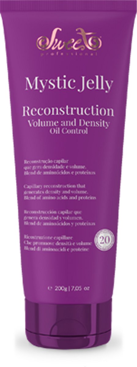 Sweet Mystic Jelly Reconstructor – Volume & Density Oil Control – Voor voller, luchtiger haar 300ml