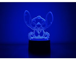 foto van Ledlamp - Stitch - Nachtlamp - Met afstandsbediening