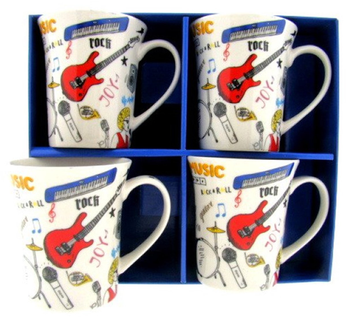 Mokkenset - Love Music - 4 mokken per set
