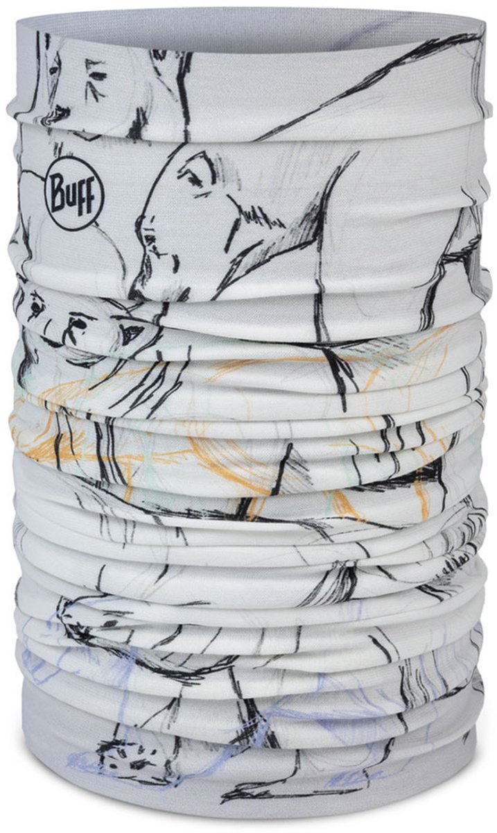 Buff ® Original Ecostretch Nekwarmer Wit Man,Vrouw