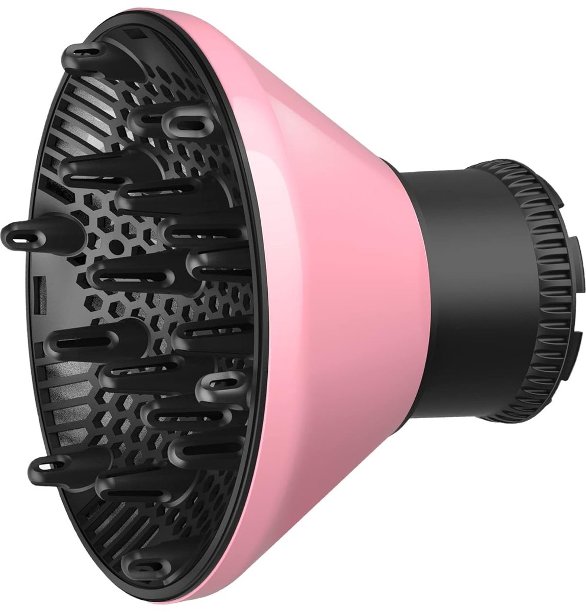 Universele haarverspreider 6,0-8,0 cm met föhnmondstukadapter (roze)