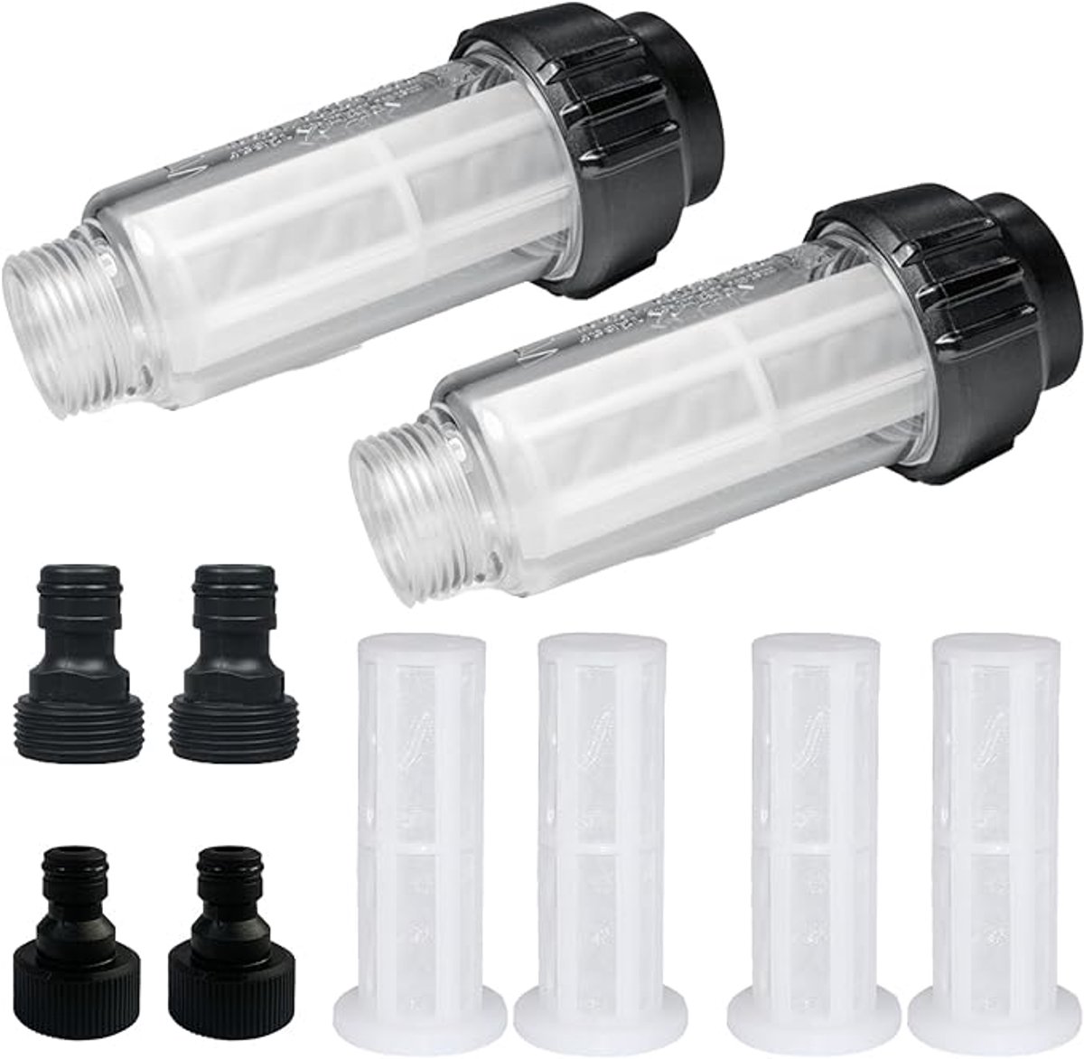 Geschikt voor Karcher LAVOAR waterinlaat transparante schroefdraad filtermoer montage reinigingsapparaat accessoires
