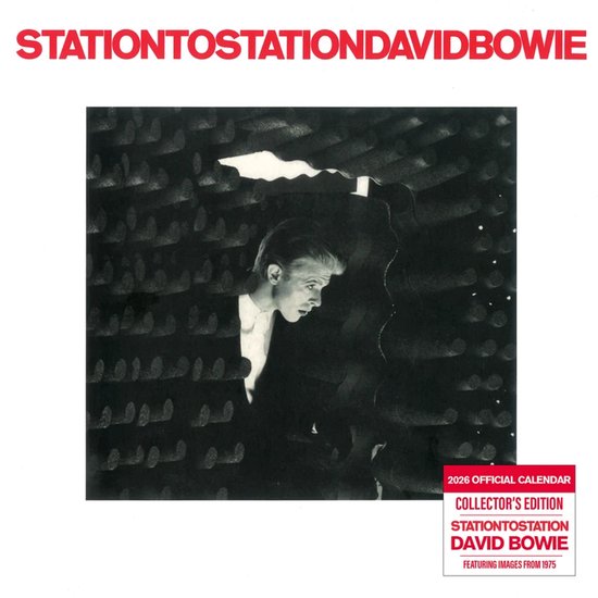 David Bowie Kalender 2026 Record Sleeve