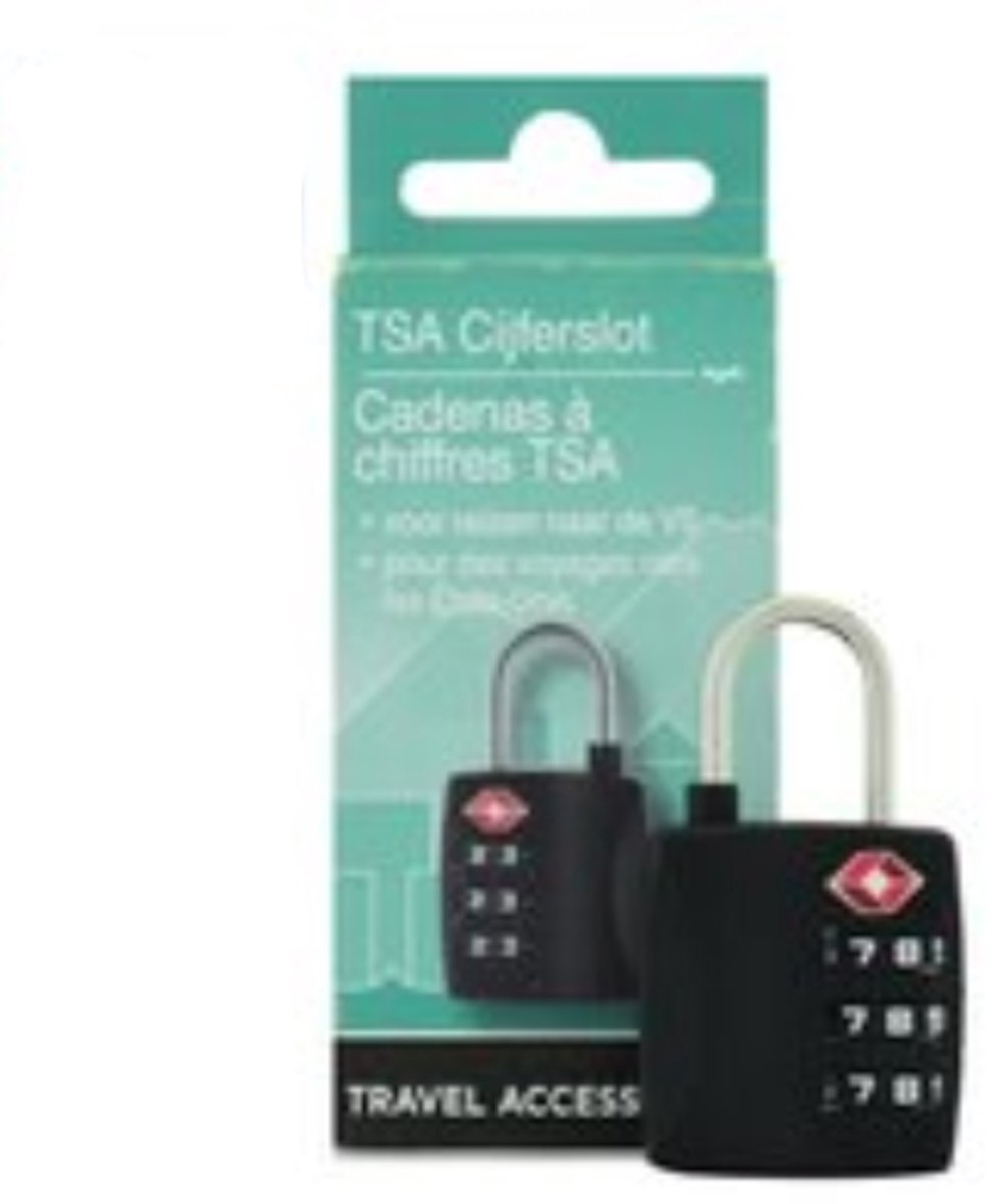 TSA Cijferslot Voor Reizen Naar VS - 1 Stuk