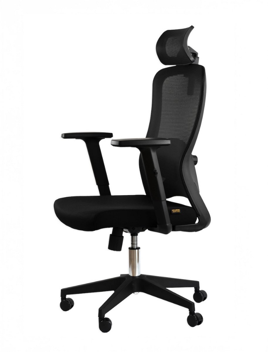 Opulenze Vento One Ergonomische Bureaustoel Zwart Mesh & - Opulenze - €129,99
