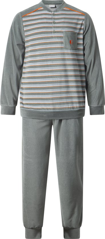 Pyjama Homme long,Pyjama 100% coton pour hommes, vêtements de nuit