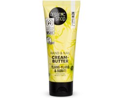 Organic Shop - Ylang-ylang and Buriti Hand & Nagelcrème - 3 x 75 ml - Voordeelverpakking