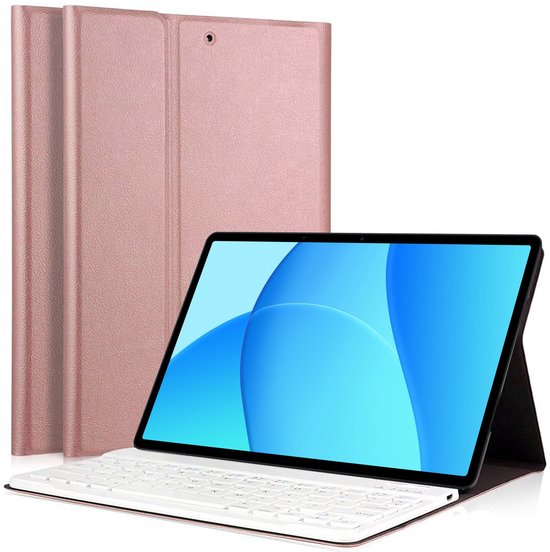Heioloo Hoes voor Oppo Pad Neo beschermhoes met kickstand, nooit vergelen, stootvaste siliconen hoes, krasbestendige zachte bumper achterkant, zwart