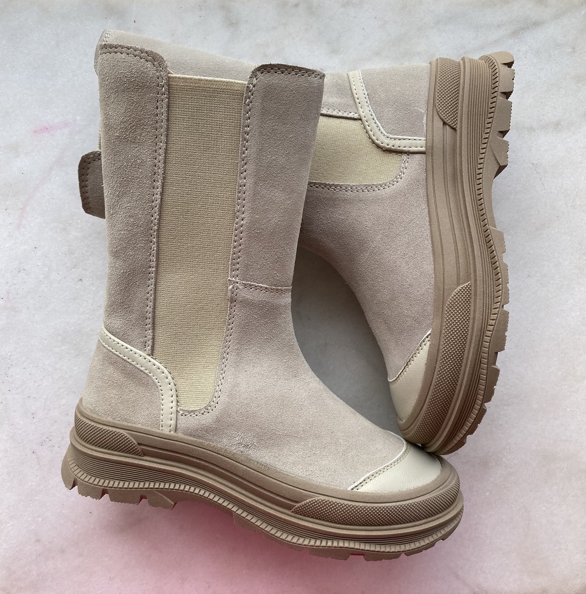 Hip bootie wit maat 40
