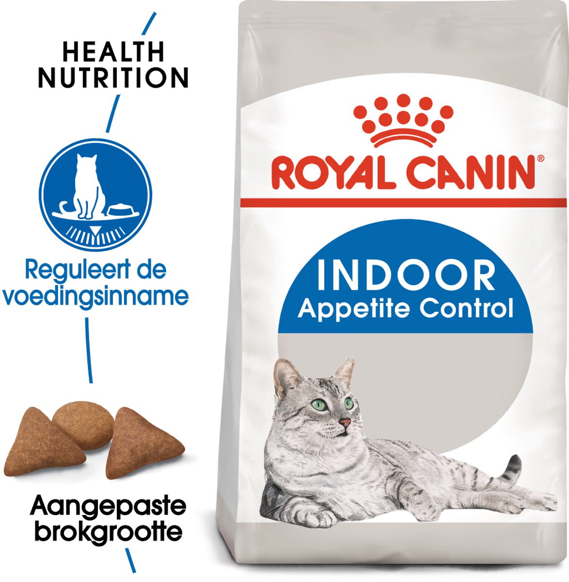 Royal Canin Indoor Appetite Control - 2 kg - Kattenvoer thumbnail 3