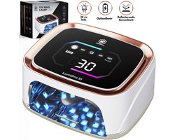 Beeperfect® UV Lamp Gelnagels - Nagellamp - Nagellamp UV Led - Nageldroger - Draadloos - Reflecterende binnenkant - Rose Goud