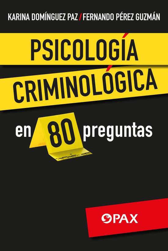Psicología criminológica en 80 preguntas - cover