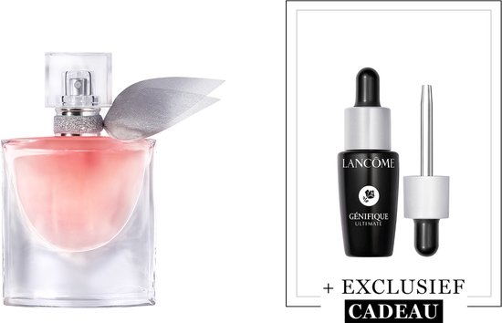 "Lancôme La Vie est Belle Eau de Parfum + Cadeau - La Vie est Belle Eau de Parfum - 30ml + Génifique Ultimate Serum 7ml - Totaal 37ml