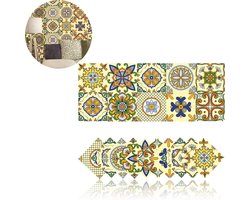 plaktegels-tegelsticker-Tegelstickers- tegelstickers keuken-tegelstickers badkamer-tegel stickers-tegelstickers 10x10 cm-Waterdicht & Hittebestendig-Zelfklevende Tegels Keuken & Badkamer- Keuken-20 stuks