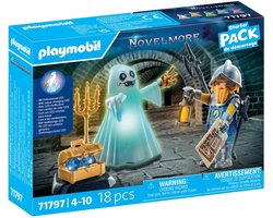 foto van PLAYMOBIL Starter Packs Spook en Novelmore ridder 71797