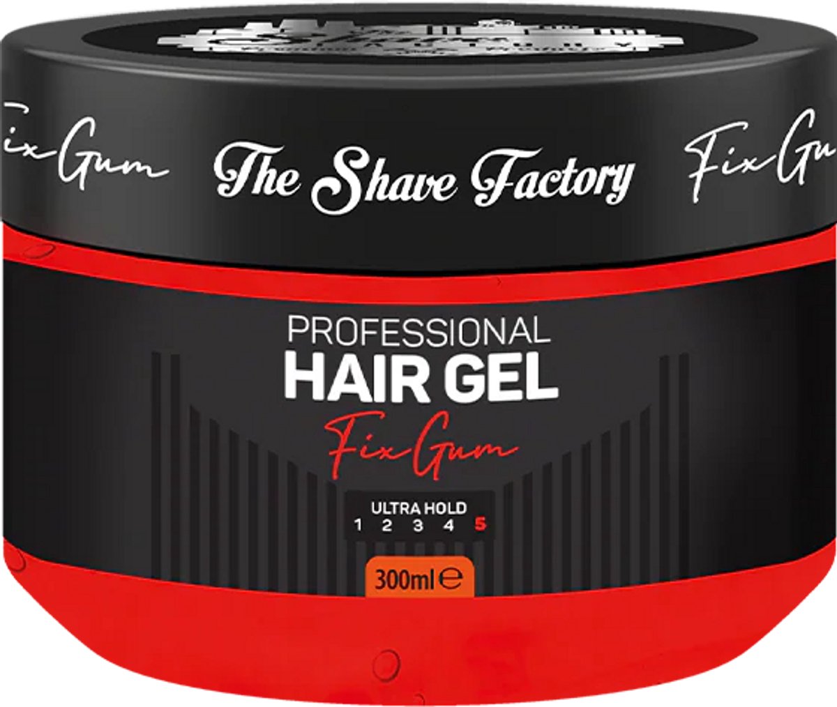 The Shave Factory - Hair Gel - Fix Gum - 300 ml -Ultra Hold 5