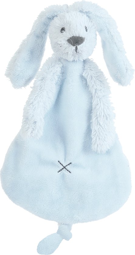 Happy Horse Rabbit Richie Cuddly Wipe - Bleu