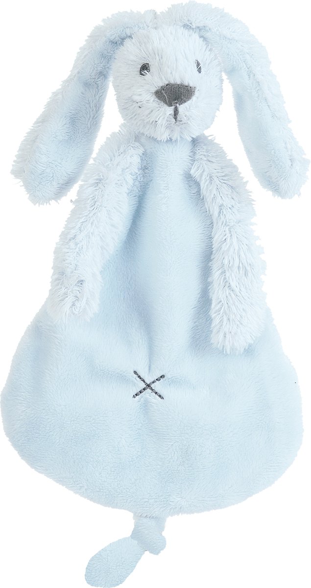 Happy Horse Konijn Richie Knuffeldoekje - Blauw - Baby cadeau