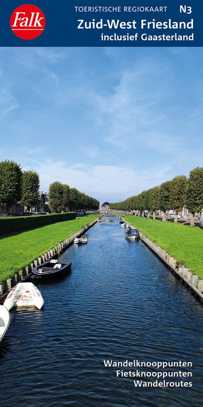 Falk wandelkaart - Falk Regiokaart Zuid-West Friesland incl. Gaasterland
