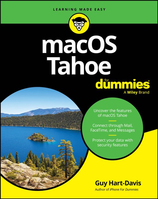 macOS Tahoe For Dummies - cover